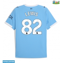 Manchester City Rico Lewis #82 Hjemmedrakt 2025-26 Kortermet